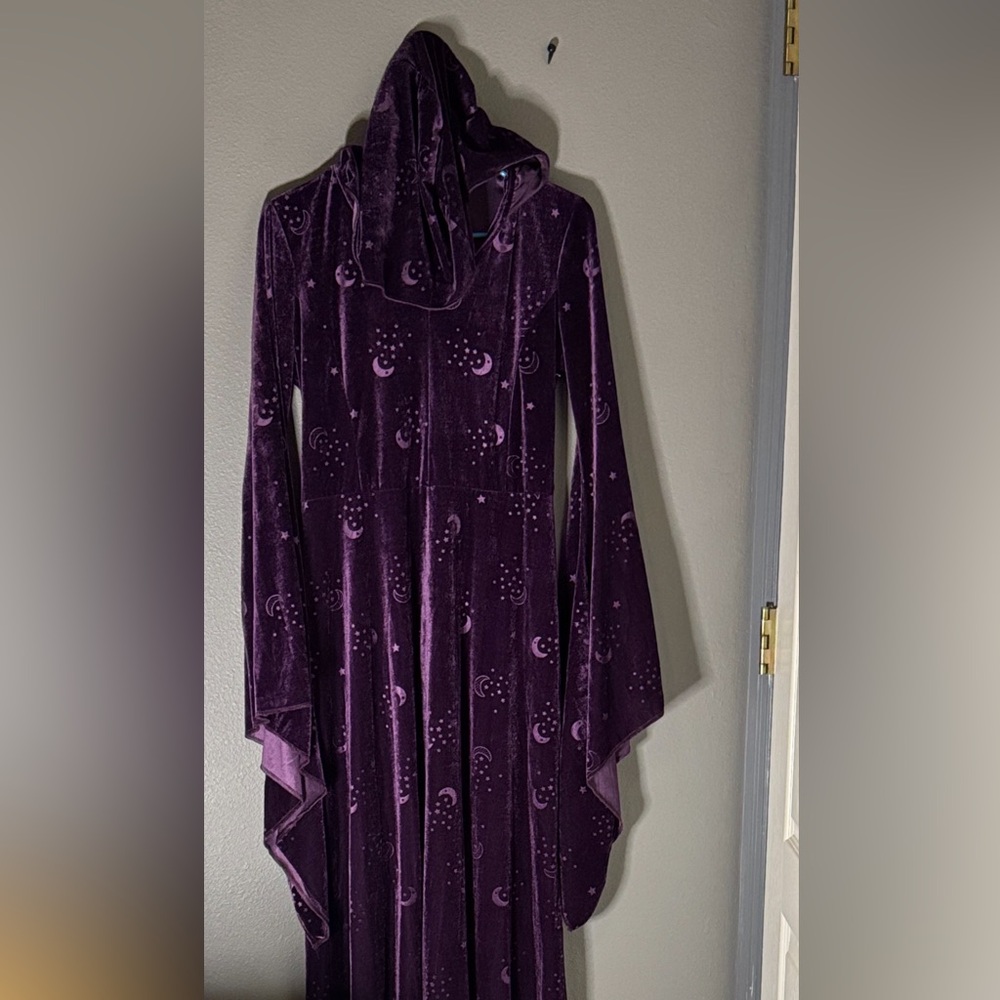 Spirit Purple Hooded Dress - Picture 2 of 2